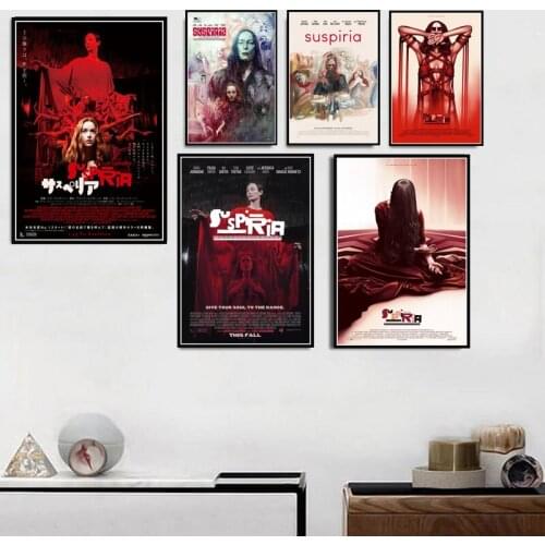 Suspiria Classic Horror Movie Canvas Painting Posters And Prints Wall Art Picture Vintage Decorative Home Decor Quadro