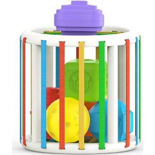 Cube Toy Multi-color Color Recognition Plastic Joyful Training Desktop Toys Birthday Gift Educational Bauble Preschool Learning