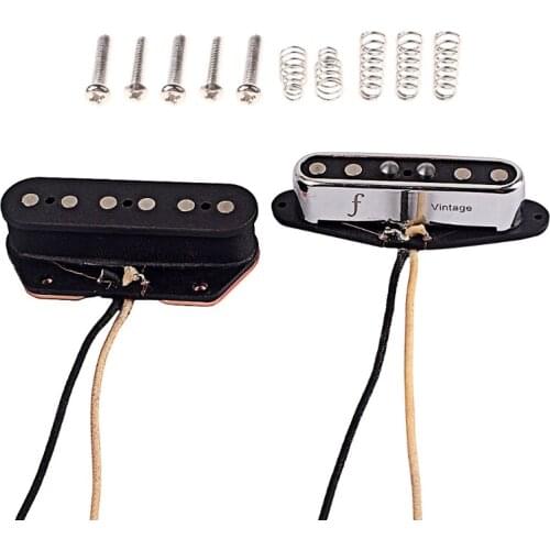 Noiseless Bridge Neck Guitar Pickup Set