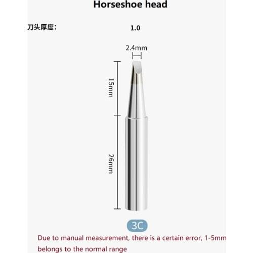 5PCS soldering iron tip 936 universal internal heating type accessories chromium iron electric luo head constant temperature