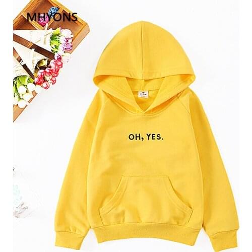 MHYONS 2019 New Spring Autumn Kids Hoodies Children Hoodies Long Sleeves Boys Warm Sweater Girls Sweatshirts Kid T-shirt Clothes