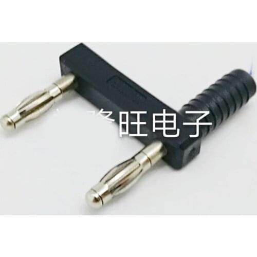 Smonisia 200pcs/lot 2x4mm Banana Plug to Female High Temperature Resistant Two One Terminal Short Circuit 25mm Center Distance