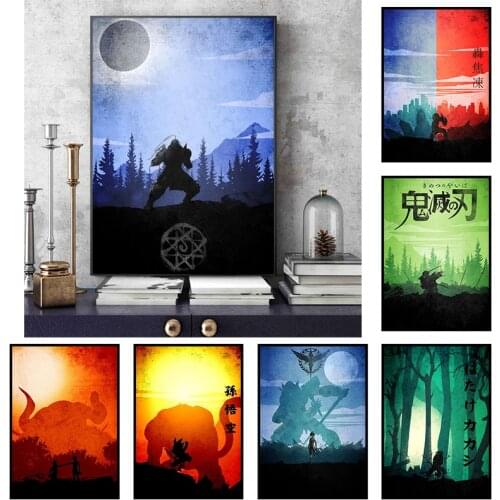 Zoro Training Stone World Picture Home Decor Nordic Canvas Painting Wall Art Posters and Print
