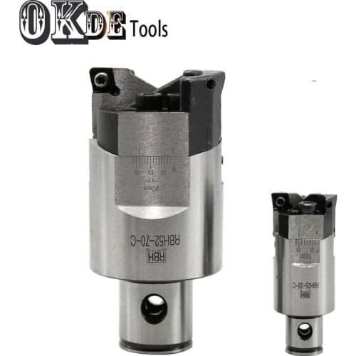 High precision high-accuracy RBH Twin bit RBH 52-70mm Twin-bit Rough Boring Head CCMT090304 used for deep holes boring tool New