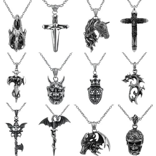 Панк-подвески ZEMO China At AliExpress