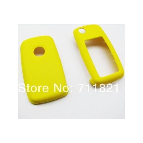 Yellow Color Remote Key Protection Case For Volkswagen VW MK6