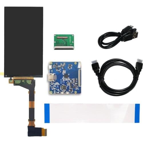 5.5 Inch 2K LS055R1SX03 LCD Display for Sharp 1440x2560 Panel HDMI-Compatible to MIPI to 3D Printer Board Remove/with Backlight