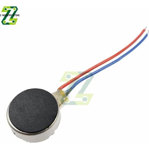 2PCS Micro DC Vibration Motor 0834 Flat Vibrating Moteur Button Motors DC 3V Micro Motor For Pager And Cell Phone Mobile