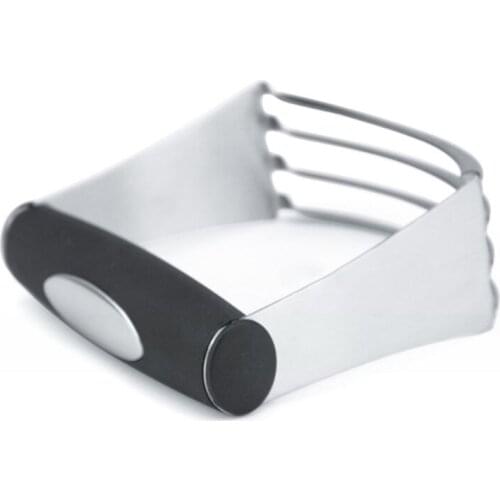 4pcs/set Stainless Steel Dough Pastry Cutter Blender Rolling Pin for Pizza Pasta