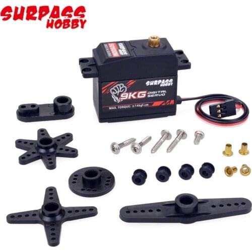 Surpass Hobby S0900M 4.8-6.0V 9KG Metal Gear Digital Servo For 1/10 1/8 RC Car Aircraft Quadcopter Drone Boat Wltoys Crawler Toy