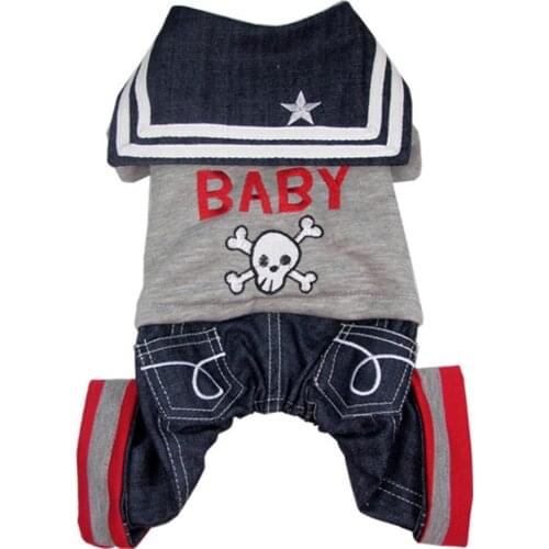 Rock Baby style Pet dogs Dress Coat Free Shiping By CPAM Dogs Clothing