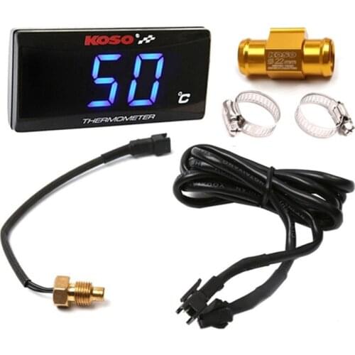 Meter Motorcycle Water Temperature Digital Hygrometer Thermometer Sensor