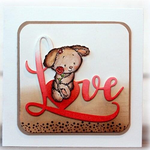 Lovable Hedgehog Bear Transparent Clear Silicone Stamp/Seals For DIY Scrapbooking/Valentine Decorative Card Making Clear Stamp