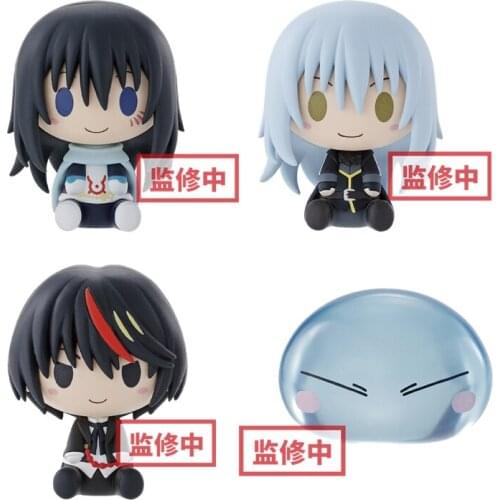 Pre-Sale Regarding My Rebirth and Becoming A Slime Rimuru Tempest Diablo Q Version Figure Model Box Eggs Collectibles Model Toys