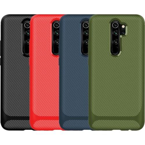 100pcs/lot Carbon Fiber Quakeproof TPU Case For Xiaomi Redmi 7A/ Note 8 / Note 8 Pro / A3 CC9E / A3 Lite CC9 / K20 Pro mi9T