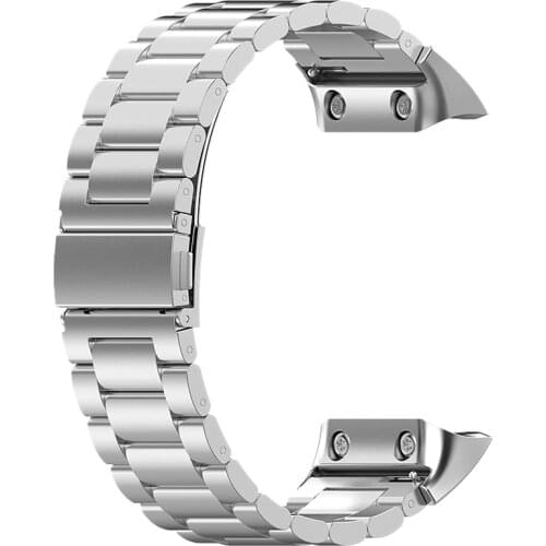 Uclio for Garmin Forerunner 35/30 20MM Steel Watch Strap Replacement Watch Band Strap Stainless Steel Watch Strap