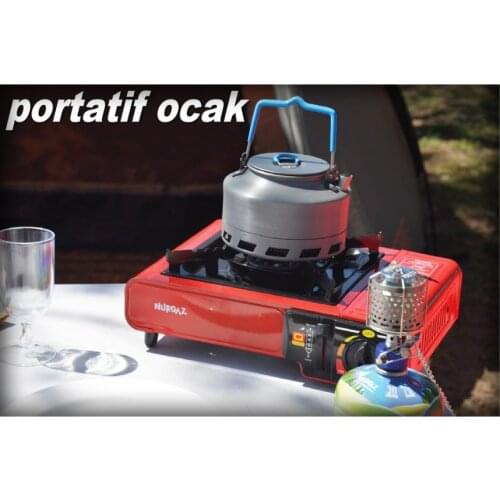 Camping Gas Stove Outdoor Portable Stove Fire Stand Equipment For Cooking Hiking Picnic Butane Travel Cooker Cassette With Bag