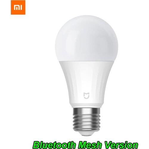 Xiaomi Mi Mijia Intelligent Led Bulb Bluetooth Mesh Version Smart Lamp Controlled By Mijia App Voice Adjusted Color Temperature