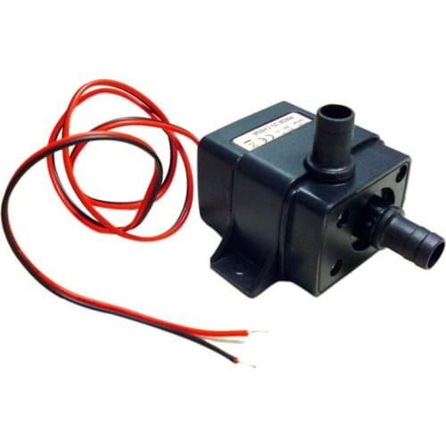 Water Pump DC 12V Brushless Motor Water Circulation 240L/H Flow Rate Waterproof Mini Submersible Water Pump for garden Aquarium