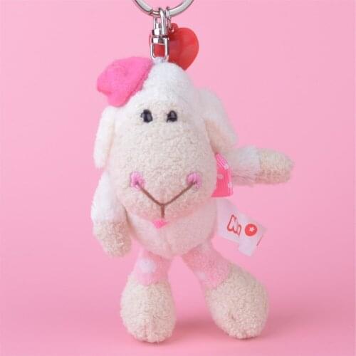 1 Pcs Stewardeness Sheep Small Plush Pendant Toy, Kids Doll Keychain / Keyholder Gift Free Shipping