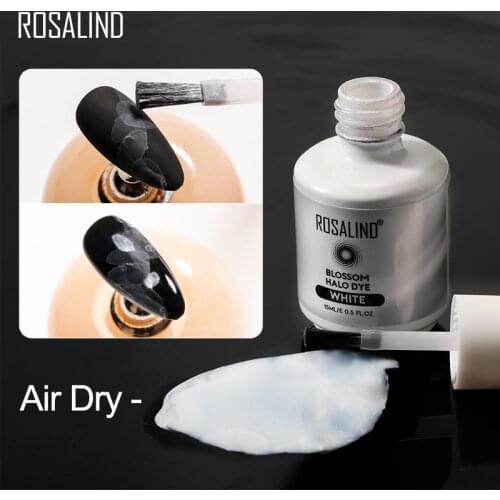 15ml White Base Watercolor Ink Polish Blooming Nail Gel Smoke Effect Magic Smudge Bubble DIY Varnish Manicure Nail Decoration