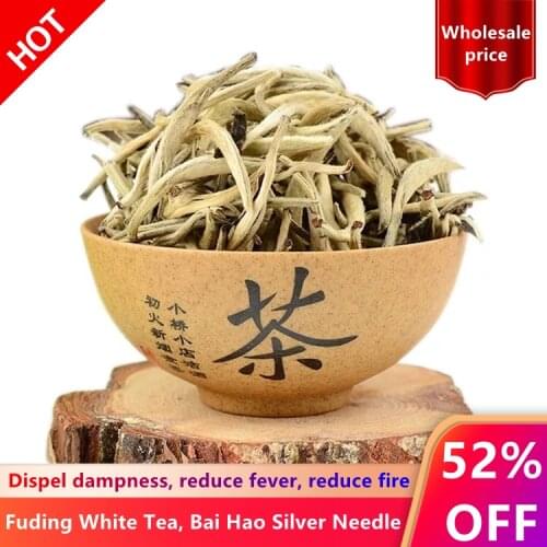 250g White Tea Chinese Bai Hao Yin Zhen White Tea Silver Needle Tea For Weight Loose Tea Natural Organic Beauty Health Food