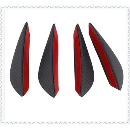 3D carbon fiber Car accessories spoiler modified exterior auto stickers for Ford Mad Evos Stealth Start iosis F-450 Verve
