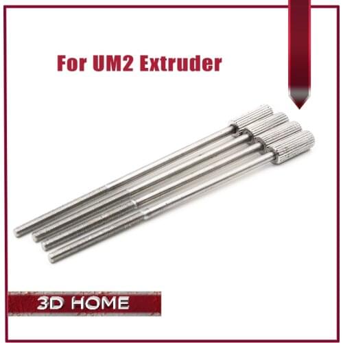 4Pcs Ultimaker Fixed Screw Strength M3*80mm Print Head Fingertight Long Screws Screwdriver #45 Carbon Materials For 3D Printer