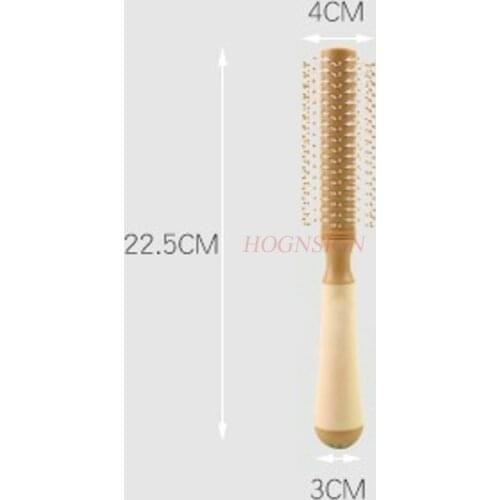Round Roller Comb Hair Volume Combs Curling Special Hairbrush Pear Flower Buckle Shape Straight Massage Men And Hairdressing