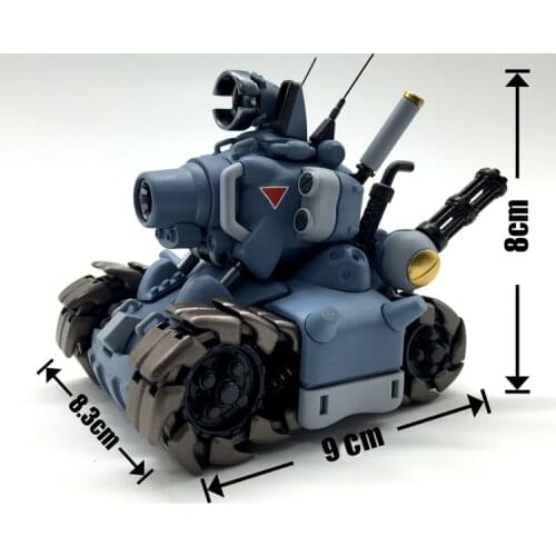 2021 hot 8cm blue Metal Slug assemble tankette collectors action figure toys Christmas gift toy