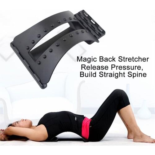 Back Massage Stretcher Lumbar Support The Back Massage Magic is designed to make stretching your back easy