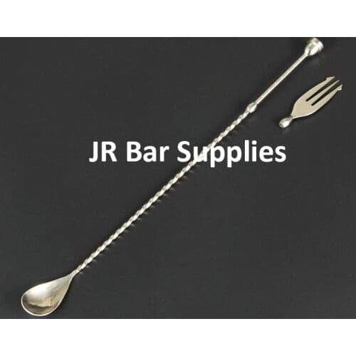 Stainless Steel Multi Functional Interchangeable Bar Spoons Mixed Tail Drink Stirrer Bar Tool