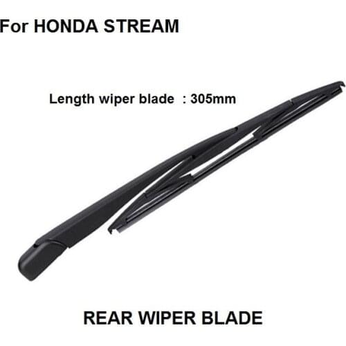 REAR WINDOW WIPER SET 350MM FOR HONDA STREAM HATCHBACK WIPER BLADE AND ARM 2001-2007