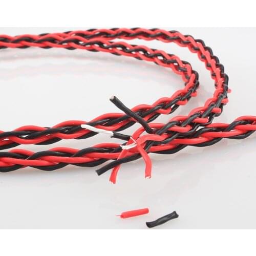 New High Quality 6AG 8AG OCC Copper Silver Plated Wire Cable for HIFI Audio Speaker Amplifier Turntable CD Player