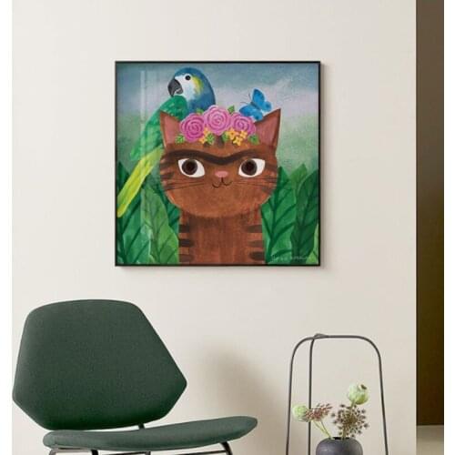 Наклейки с животными на стену Pengtusi China At AliExpress