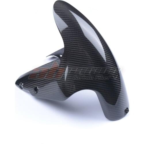Motorcycle Front Fender Hugger Mudguard Cover For Ducati 848 1098 1198 Full Carbon Fiber 100% Twill