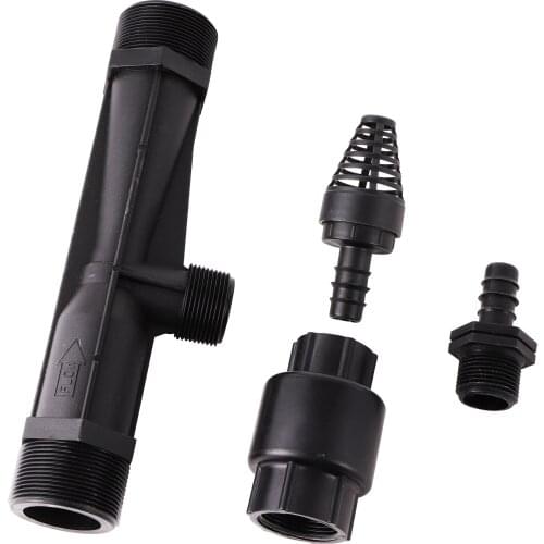 Agriculture Venturi Fertilizer Injector with 2" Male thread Garden Irrigation Device Patio Lawn Fertigation Equipment 1 Pcs