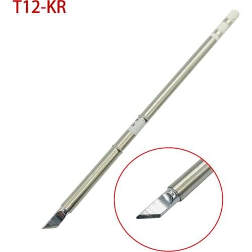 T12-KR Electronic Tools Soldeing Iron Tips 220v 70W For T12 FX951 Soldering Iron Handle Soldering Station Welding Tools