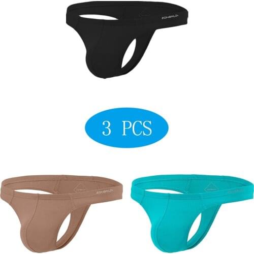 Underwear Men Panties Jockstrap-Pouch Thongs Sexy Briefs Mens Multicolor Combination
