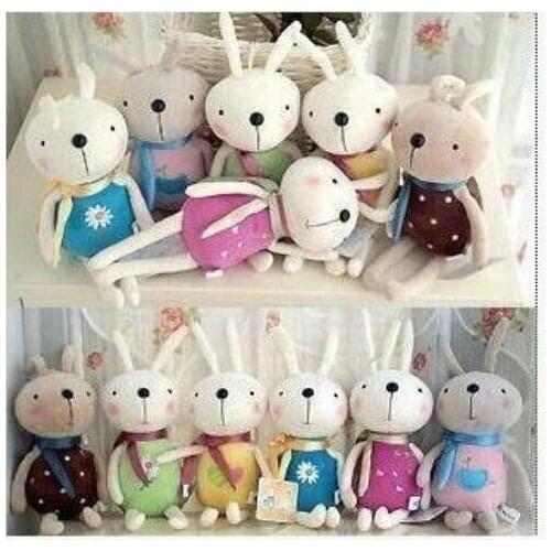 1pcs Many color smile rabbit cute and pretty plush toys Wedding decorations birthday present free shipping
