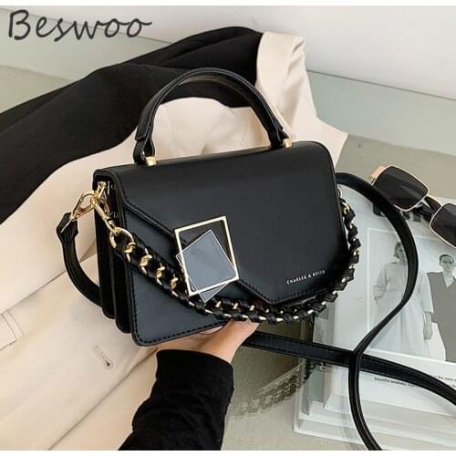 2021 New Chain Handbag Textured Leather Women Sinlge Shoulder Bag Fashion Flap Elegant Crossbody Bag Casual Female Designer Bag
