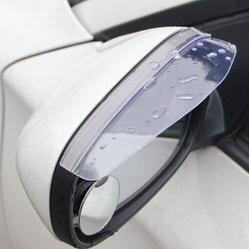 Car styling, Rear View Mirror Cover Rain Shield Visor For Toyota Camry RAV4 Crown Reiz Corolla Vios Yaris