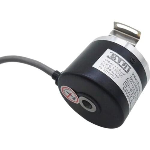 GHH52 10mm hole line driver output incremental hollow shaft encoder 100 200 360 500 1000 1024 2000 2048 2500pulse