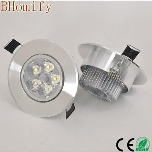 6w 9W 12w 15W 21W round led dimmable Ceiling light Epistar LED ceiling lamp Recessed Spot light 110V-220V led ceiling lamp