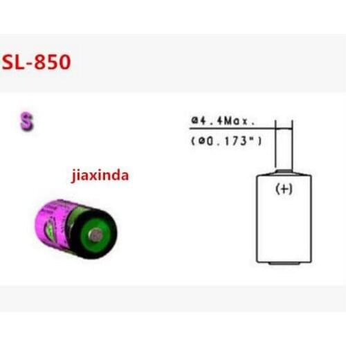 Jiaxinda NEW SL-850 SL850 SL-850-PT2 3.6V 1/2AA 1200mah lithium battery Li-ion battery leg weld foot PT2