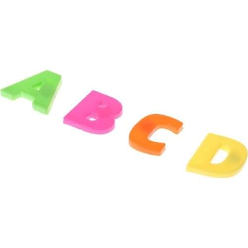 Fridge Magnets Teaching Magnetic Alphabet Set Of 42 Colorful Letters & Numbers