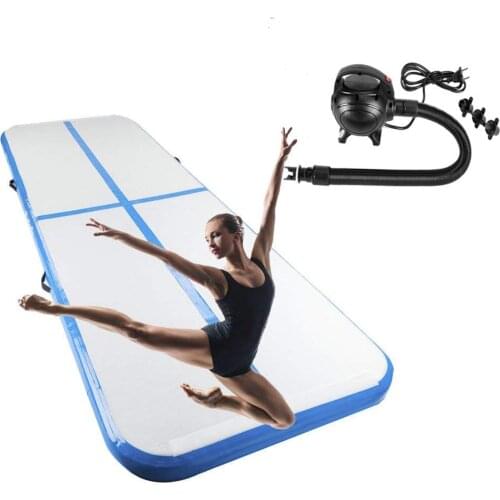 Inflatable Gymnastics Mat Airtrack 4*1*0.2m Inflatable Air Tumble Track Top Quality Gym Mat Air Mattress Air Track Home use