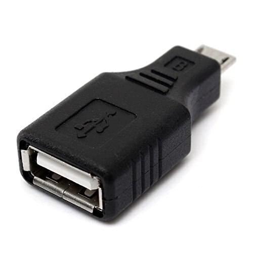 Mini USB 2.0 Female To Micro USB B 5 Pin Male F / M Plug OTG Adapter Converter