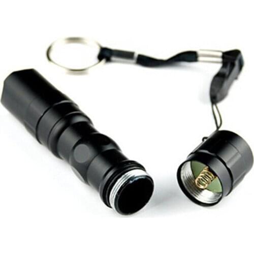 100pcs/lot 3W Portable Mini Pocket LED Flashlight Torch Penlight 600LM Q5 Waterproof LED Linternas Lantern For Camping Hiking