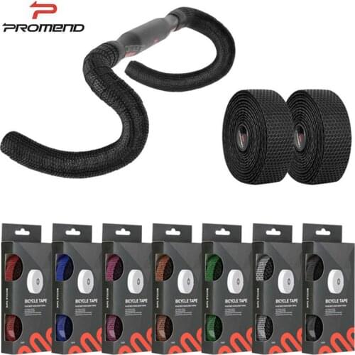 PROMEND Shock Absorption Bike Handlebar Tape Non-slip Breathable Bicycle Handlebar Belt Cycling Bar Tape Bicicleta Accesorio